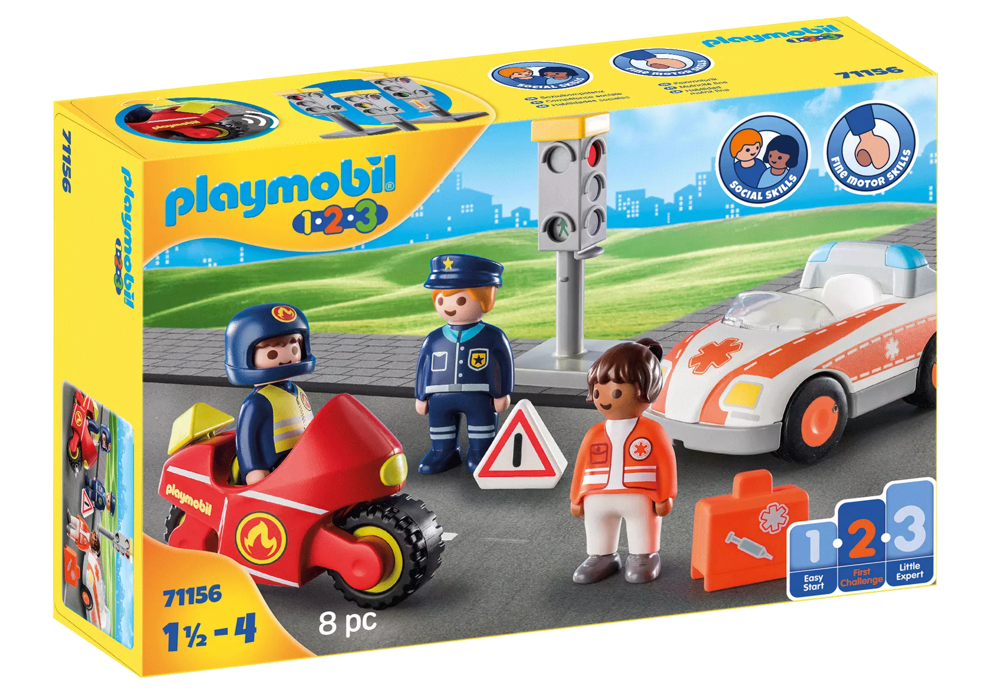 Playmobil 71156 1-2-3 Helden des Alltags - plegobil