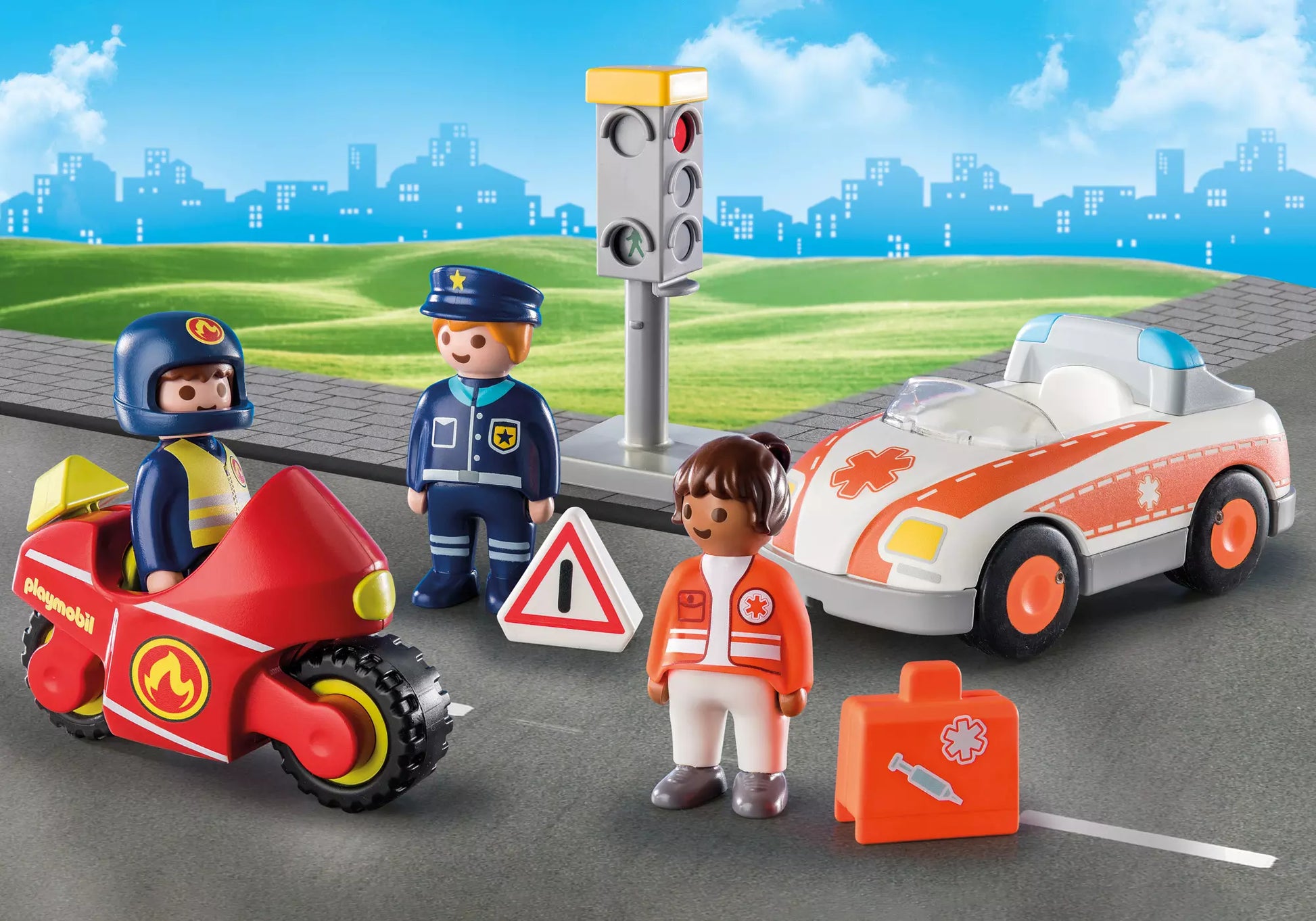 Playmobil 71156 1-2-3 Helden des Alltags - plegobil
