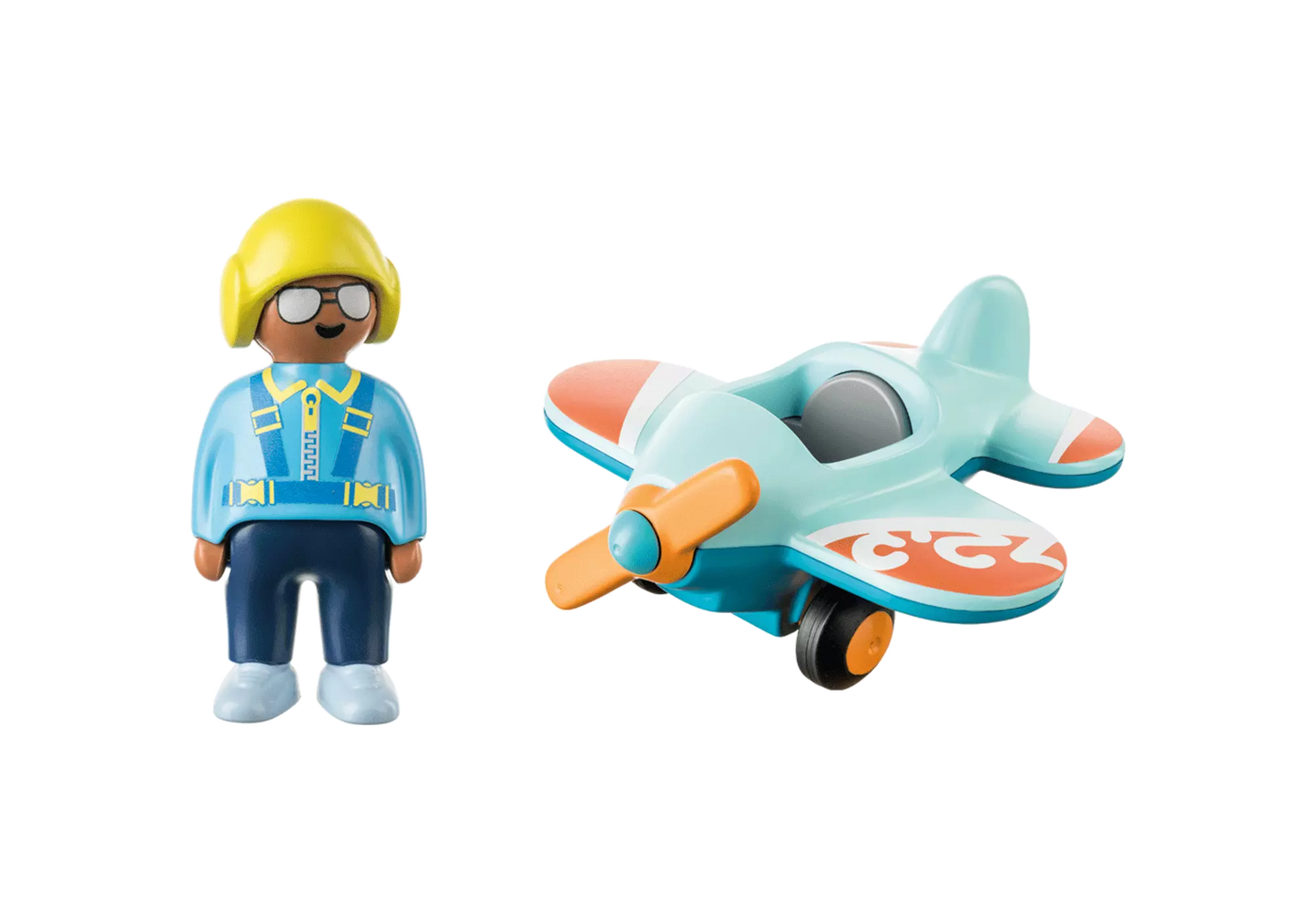 Playmobil 71159 1-2-3 Flugzeug - plegobil