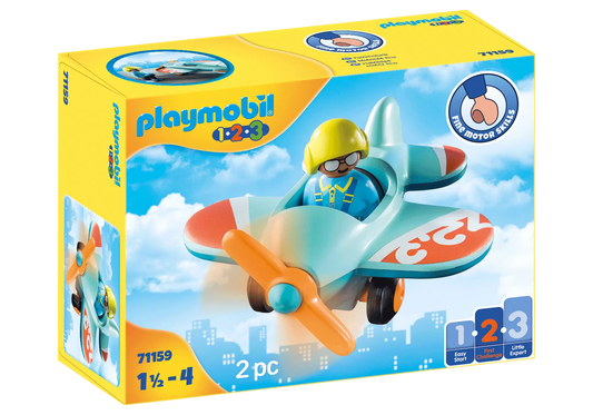 Playmobil 71159 1-2-3 Flugzeug - plegobil