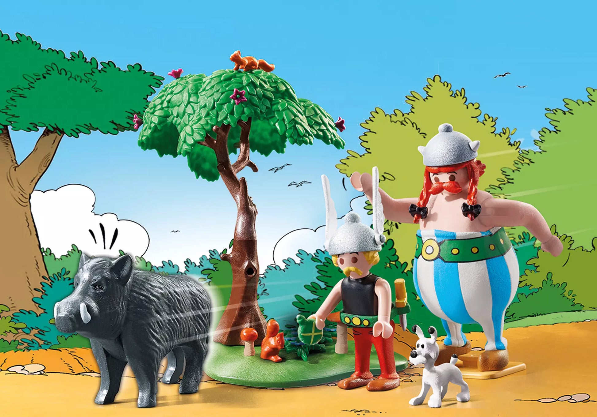 Playmobil 71160 Asterix Wildschweinjagd - plegobil