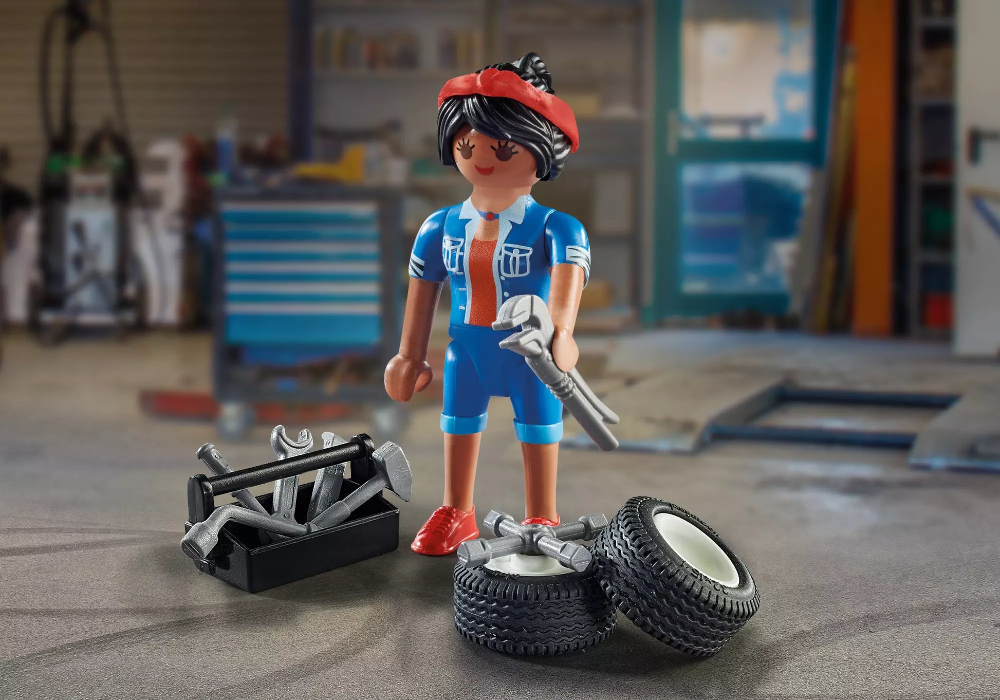 Playmobil 71164 Special Plus Mechanikerin - plegobil