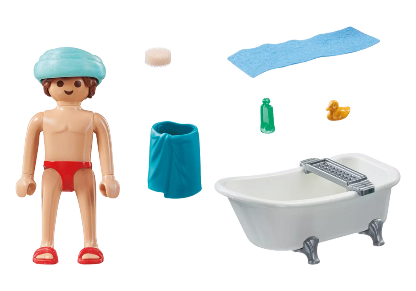 Playmobil 71167 Special Plus Mann in der Badewanne - plegobil