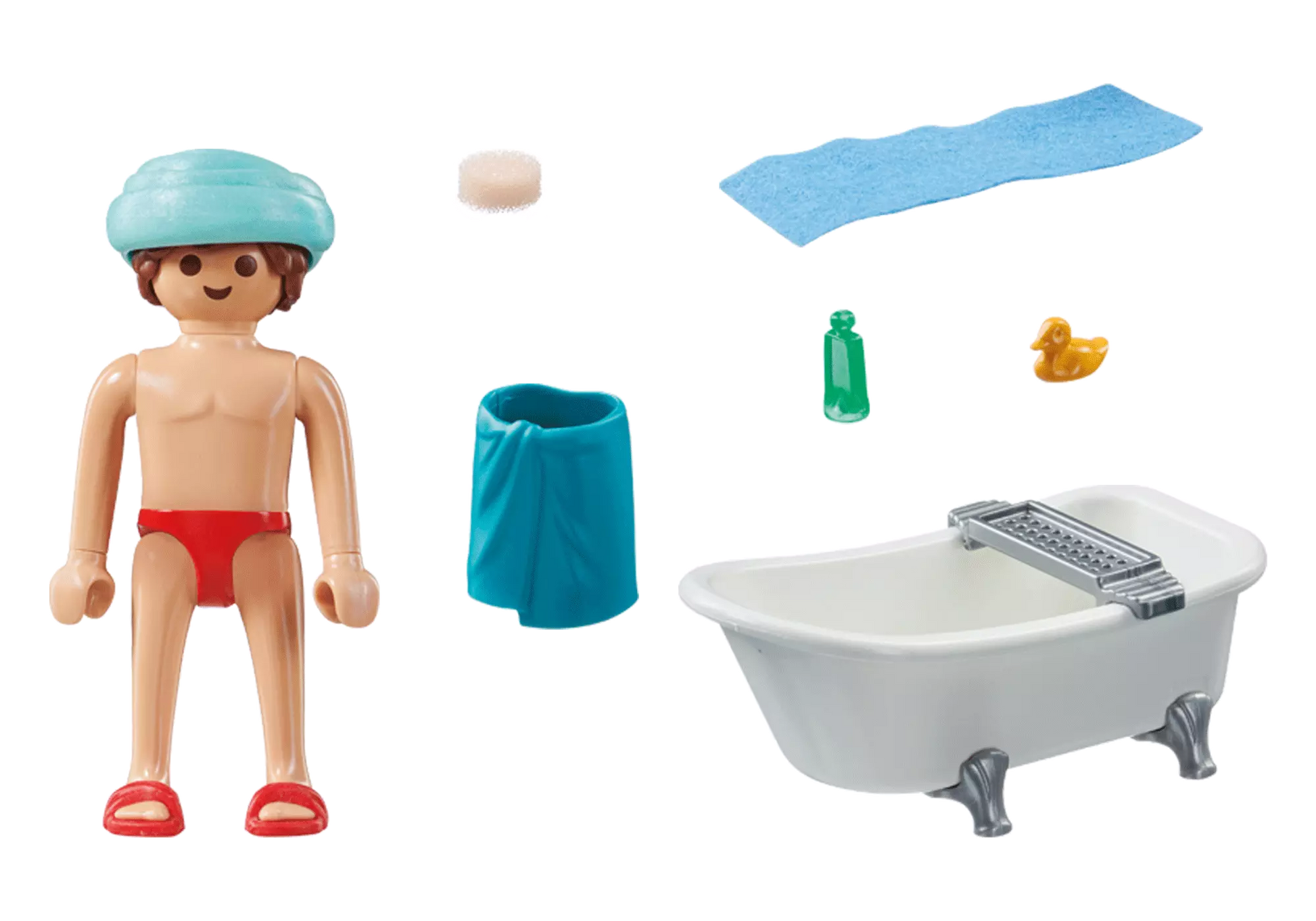 Playmobil 71167 Special Plus Mann in der Badewanne - plegobil