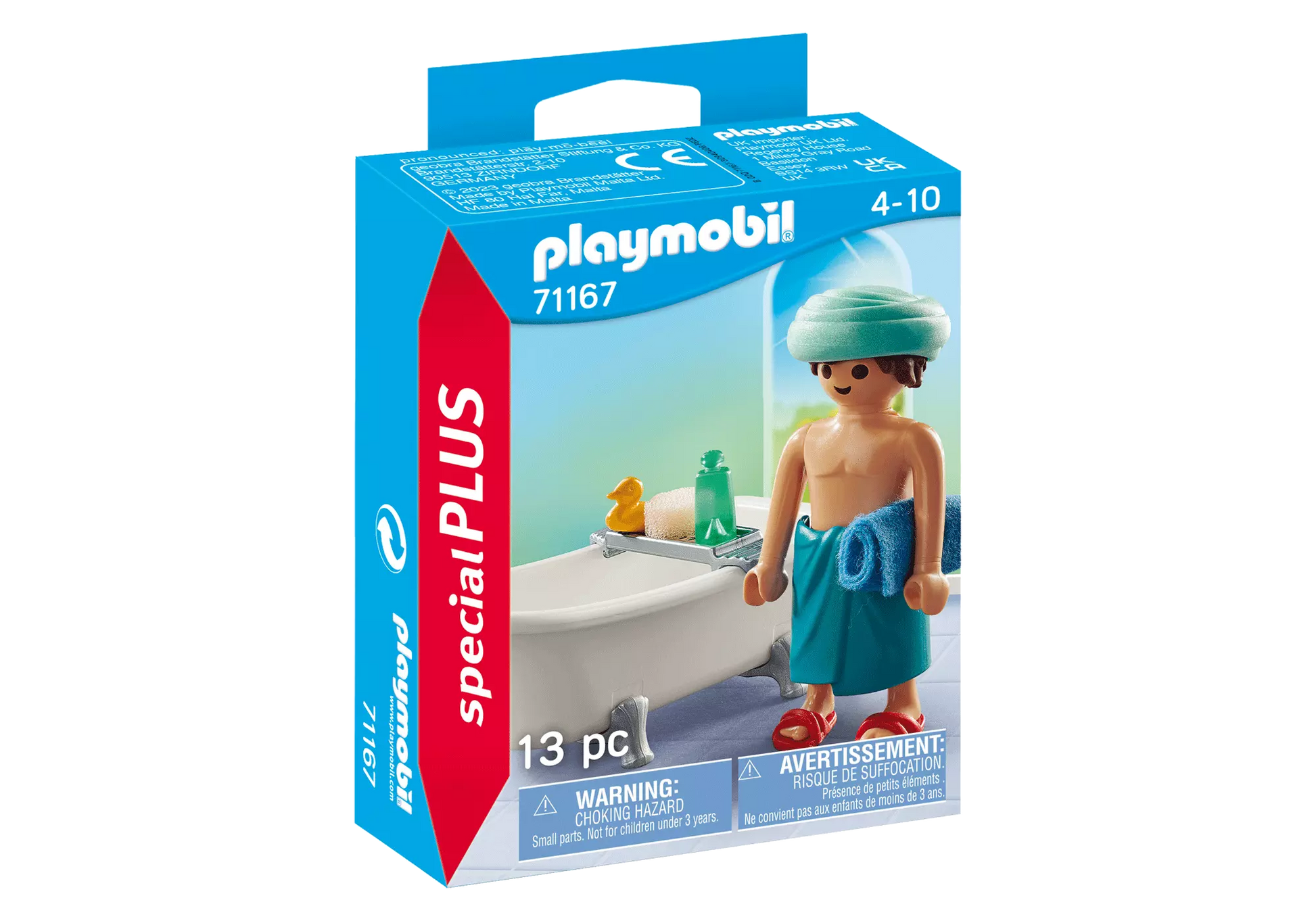 Playmobil 71167 Special Plus Mann in der Badewanne - plegobil