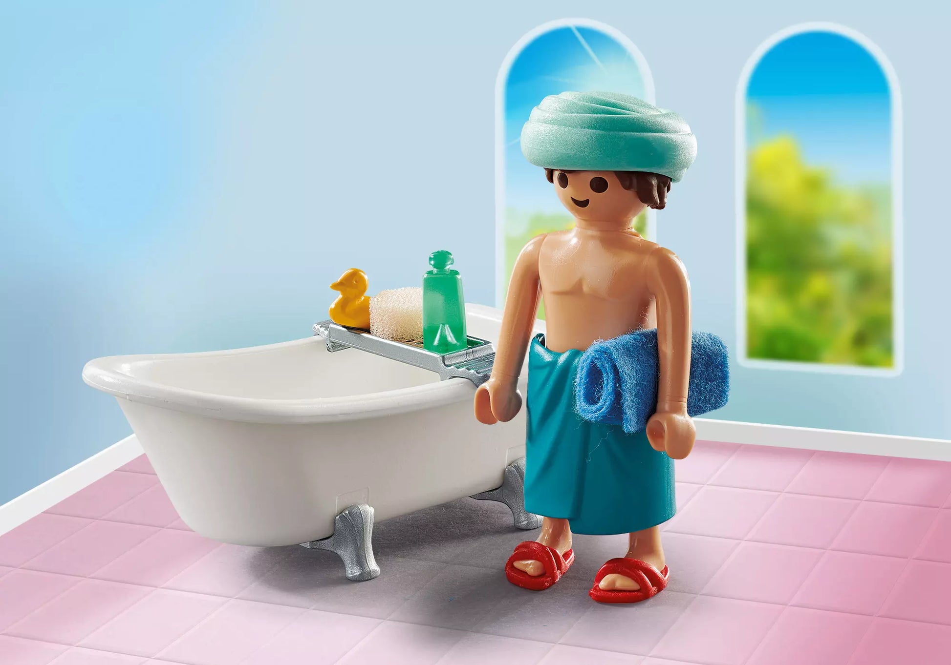 Playmobil 71167 Special Plus Mann in der Badewanne - plegobil