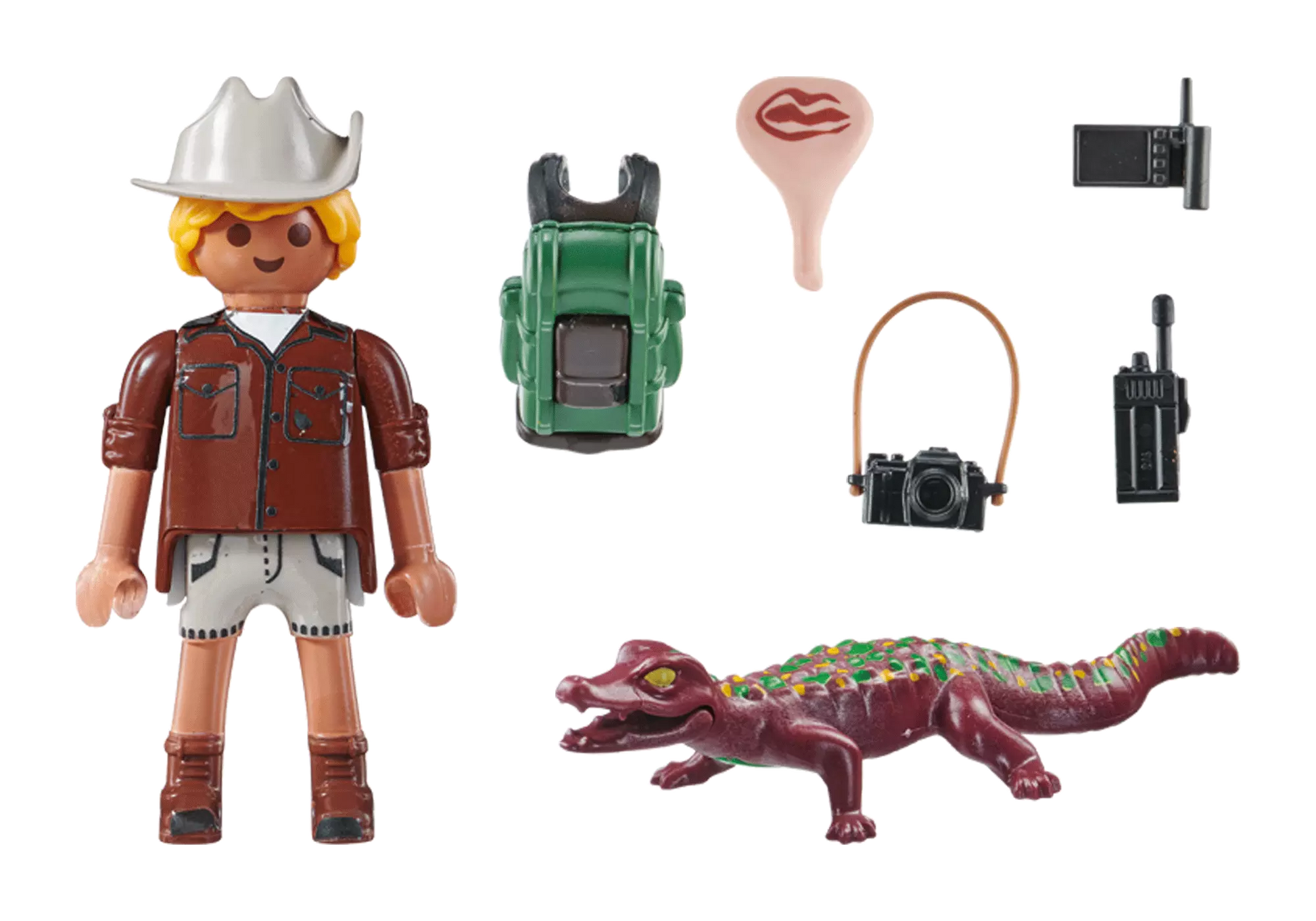 Playmobil 71168 Special Plus Forscher mit jungem Kaiman - plegobil