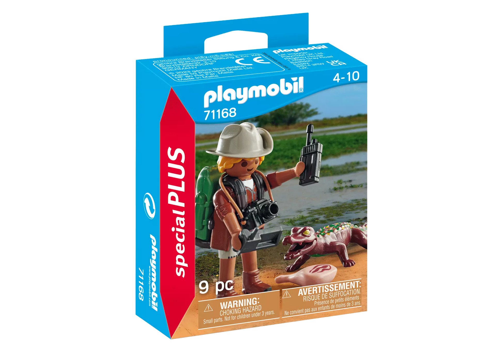 Playmobil 71168 Special Plus Forscher mit jungem Kaiman - plegobil