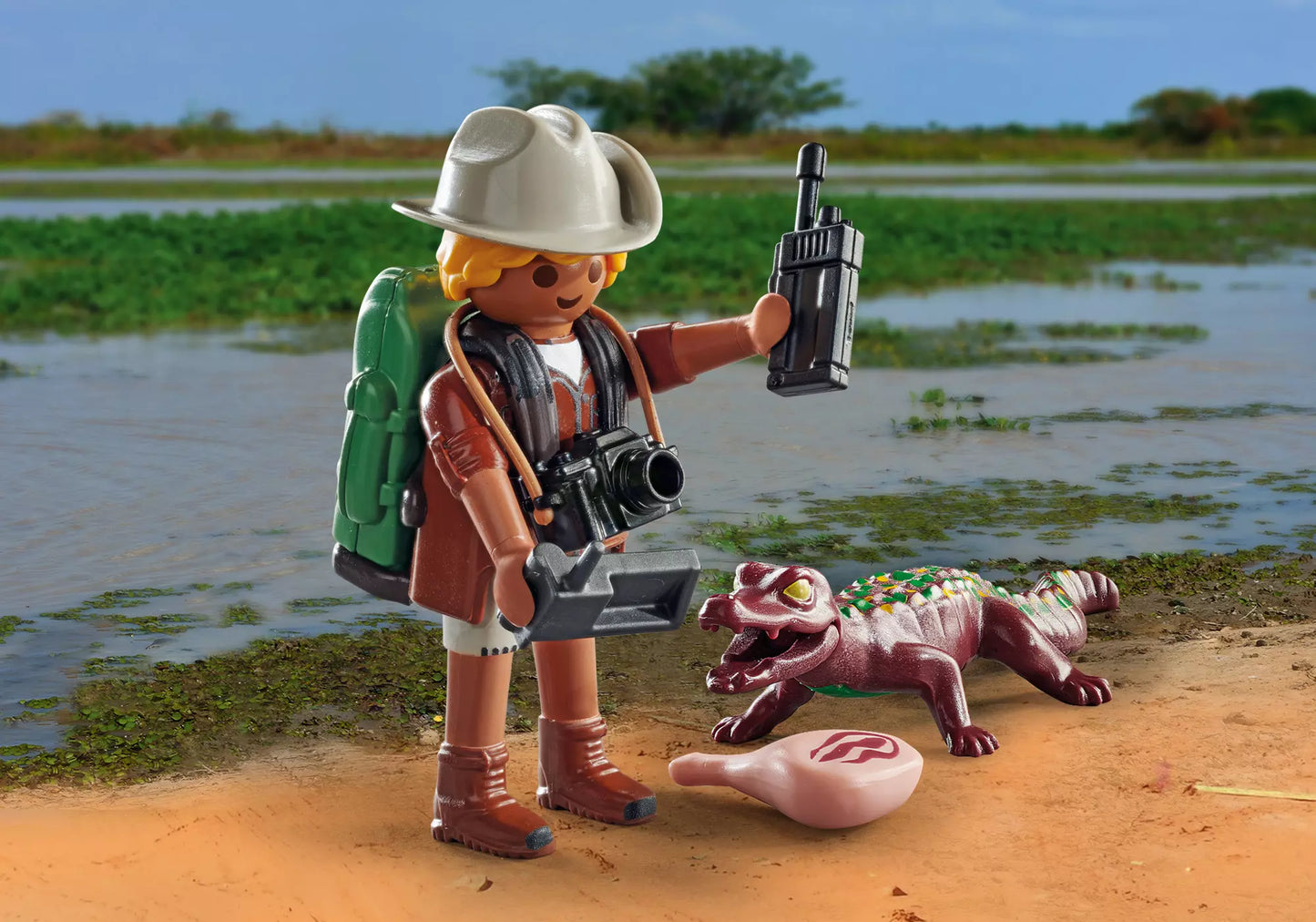 Playmobil 71168 Special Plus Forscher mit jungem Kaiman - plegobil