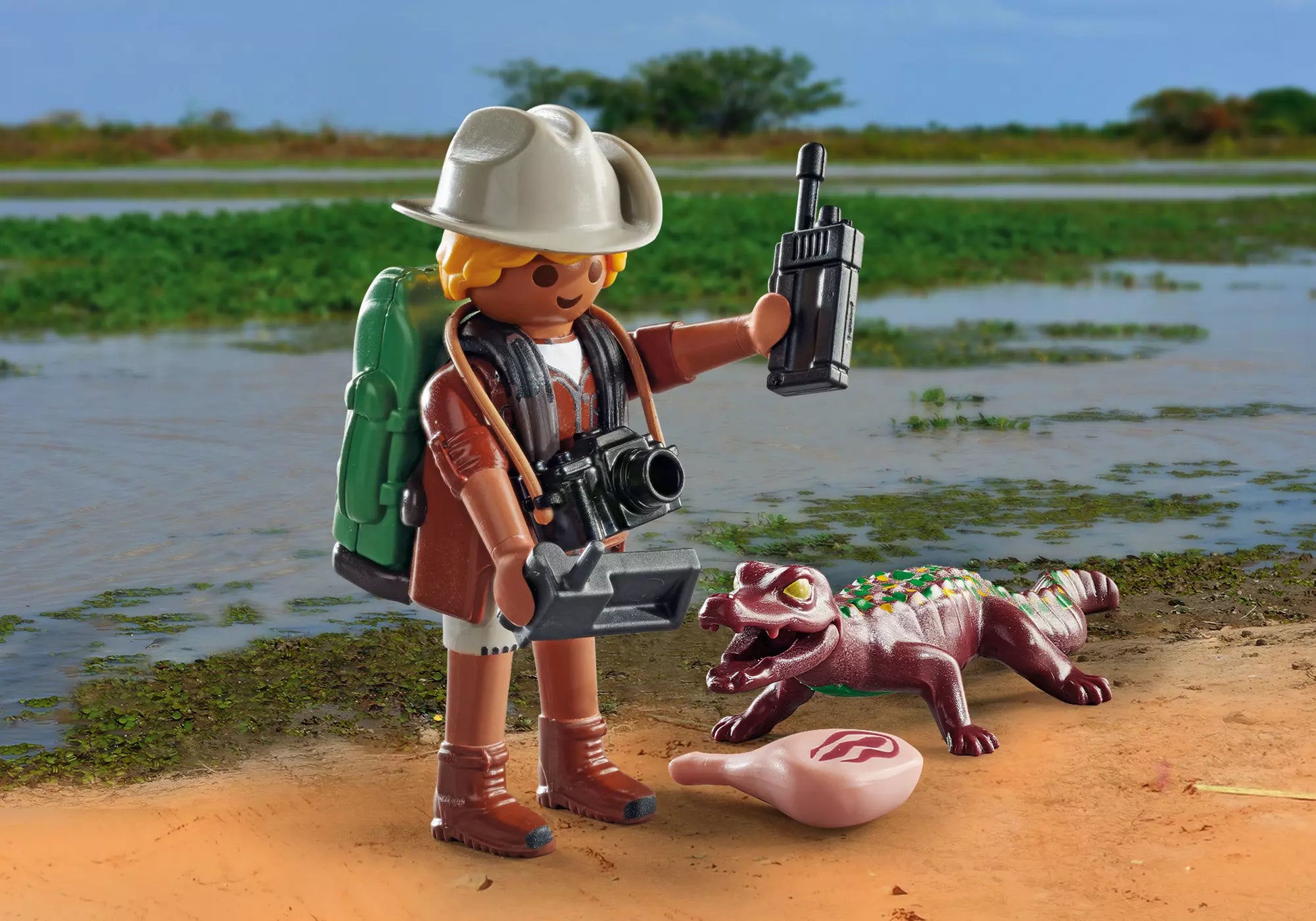 Playmobil 71168 Special Plus Forscher mit jungem Kaiman - plegobil