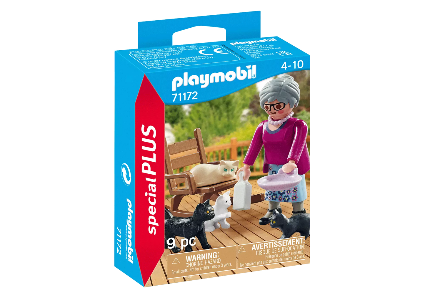 Playmobil 71172 Special Plus Oma mit Katzen - plegobil