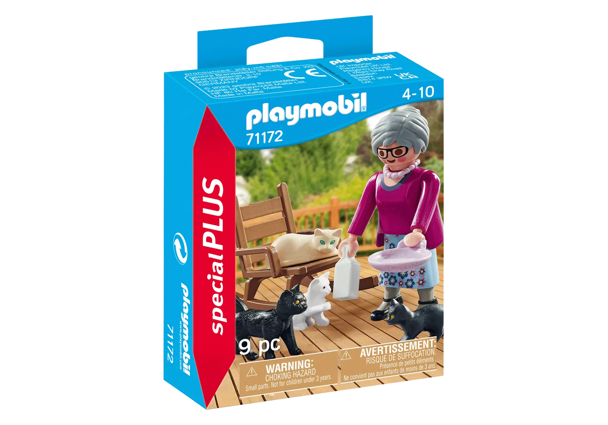 Playmobil 71172 Special Plus Oma mit Katzen - plegobil