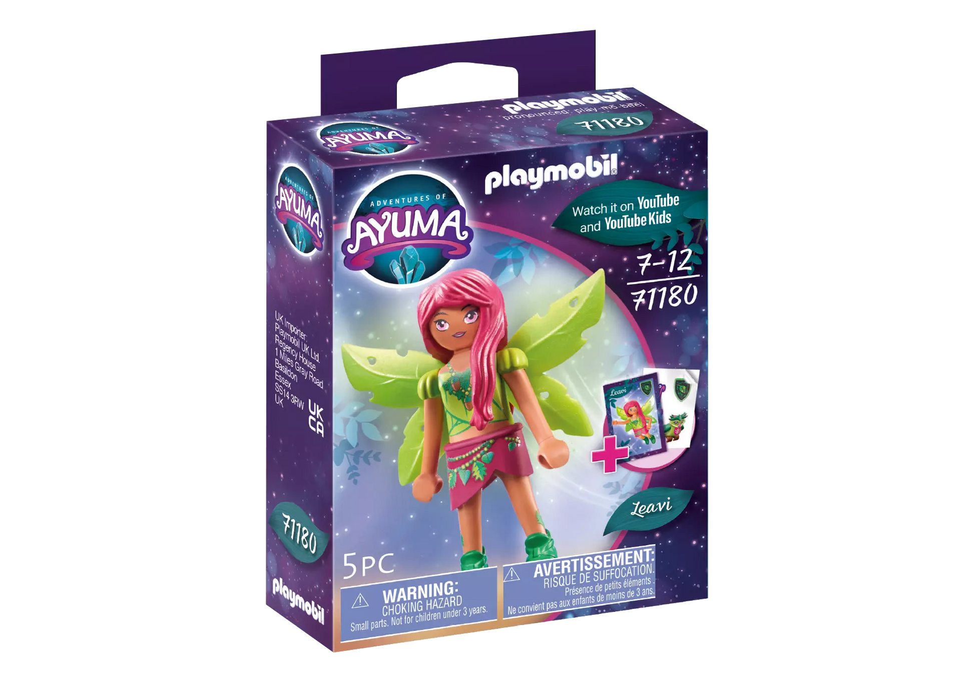 Playmobil 71180 Adventures of Ayuma Forest Fairy Leavi - plegobil