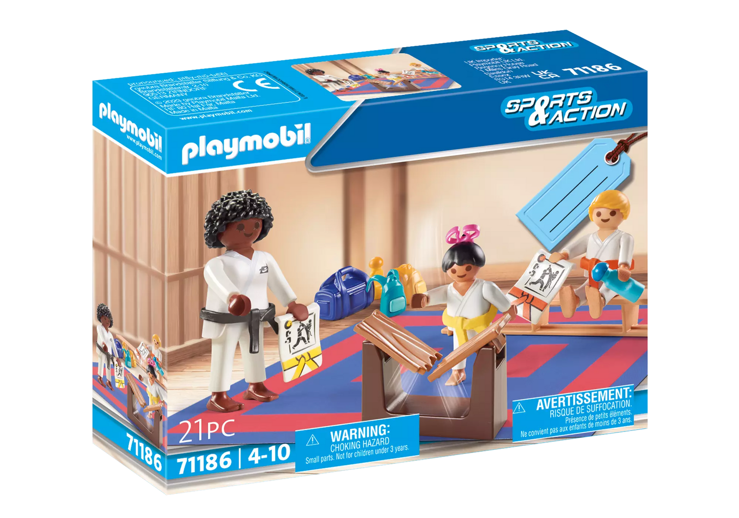 Playmobil 71186 Sports & Action Geschenkset Karate Training - plegobil