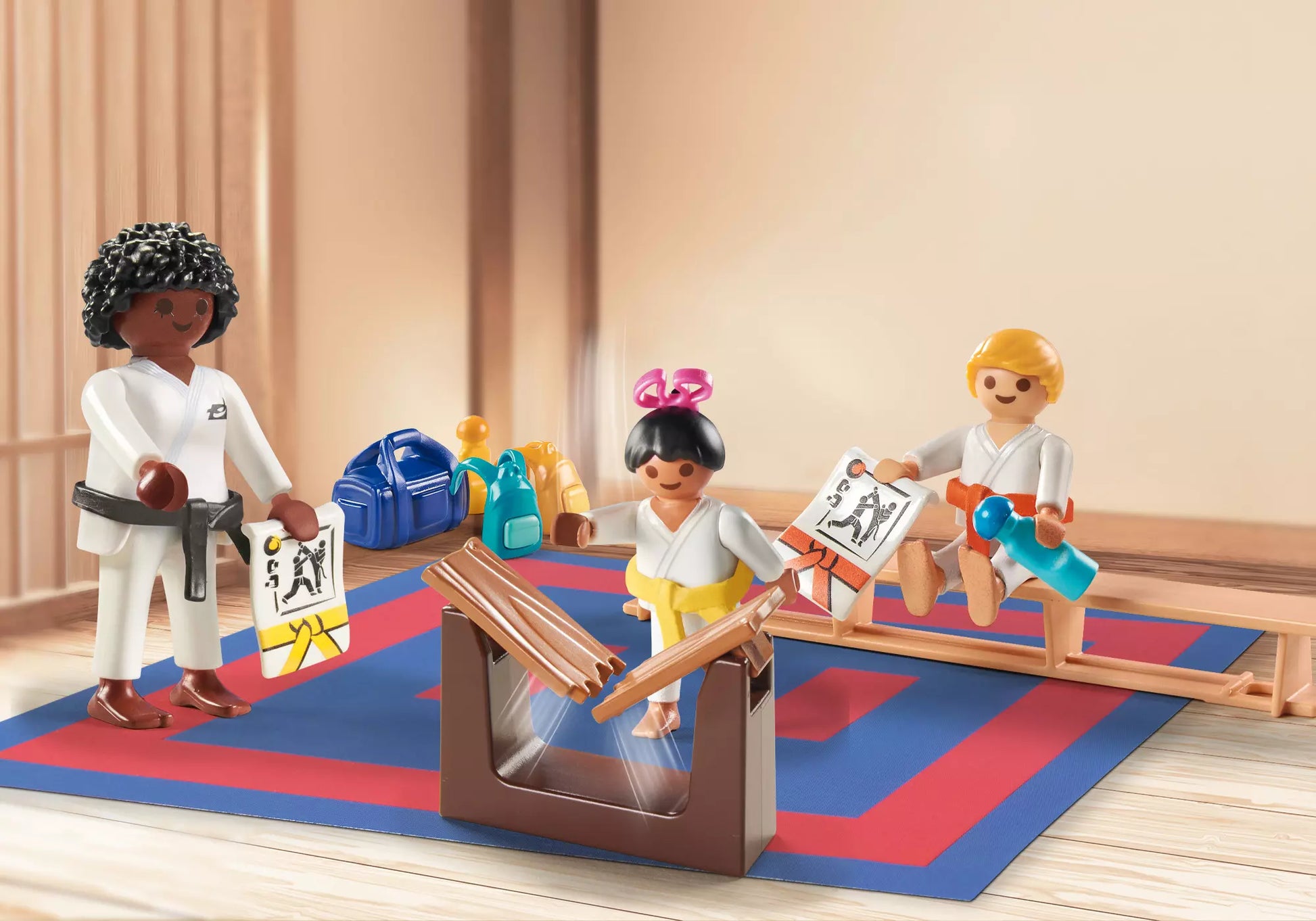 Playmobil 71186 Sports & Action Geschenkset Karate Training - plegobil