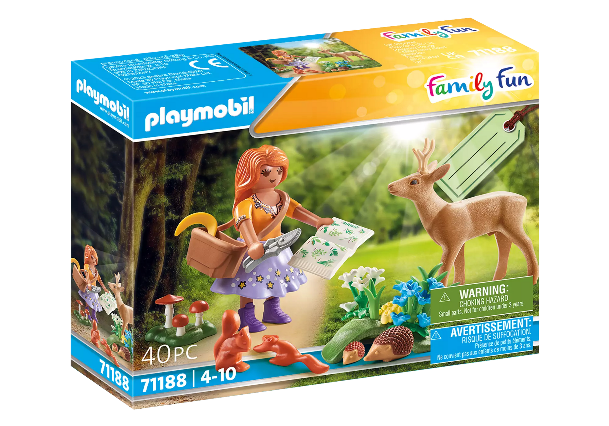 Playmobil 71188 Family Fun Geschenkset Kräutersammlerin - plegobil