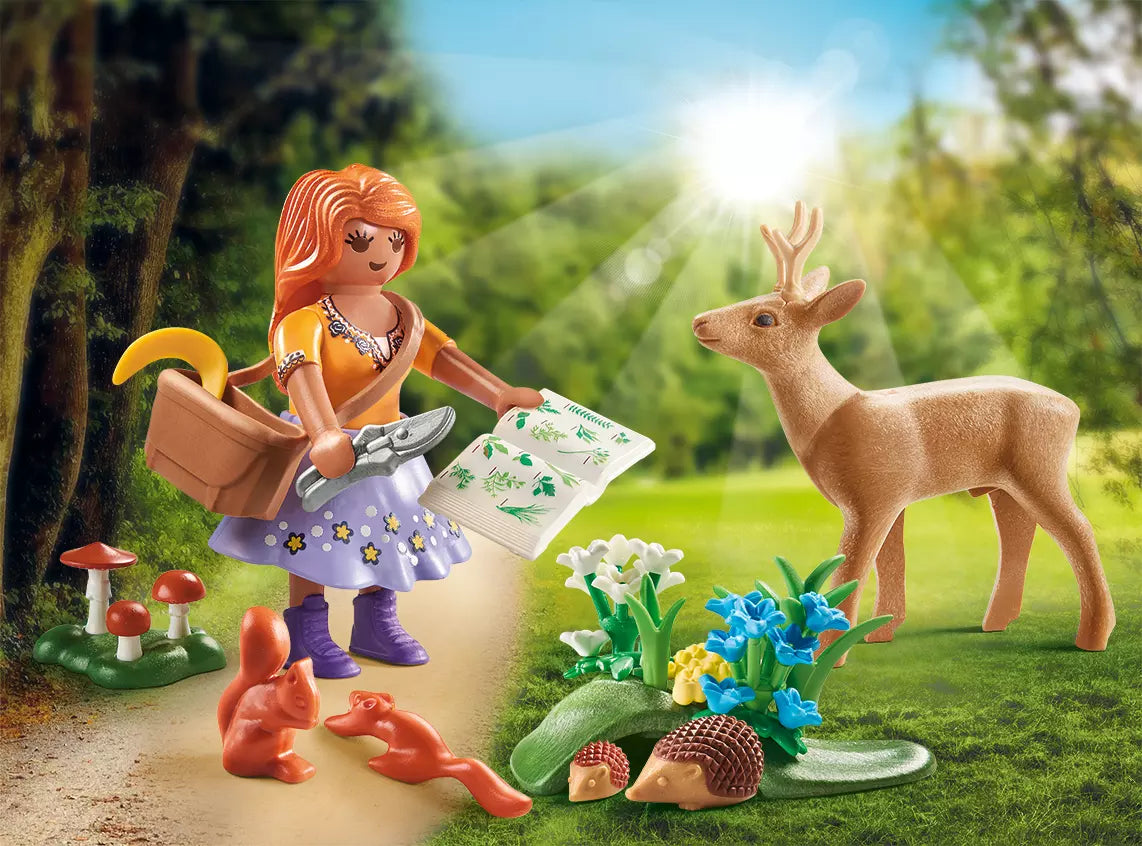 Playmobil 71188 Family Fun Geschenkset Kräutersammlerin - plegobil