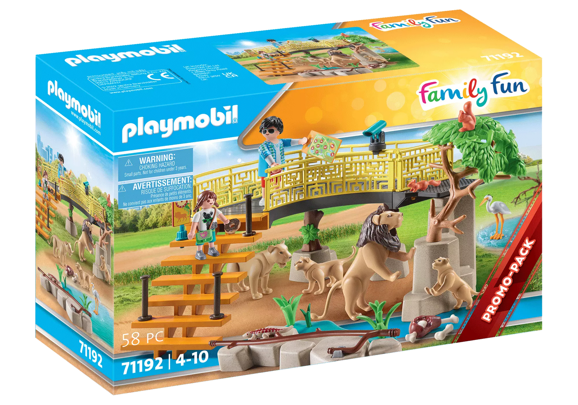 Playmobil 71192 Family Fun Promo Pack Löwen im Freigehege - plegobil