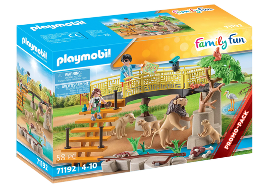 Playmobil 71192 Family Fun Promo Pack Löwen im Freigehege - plegobil