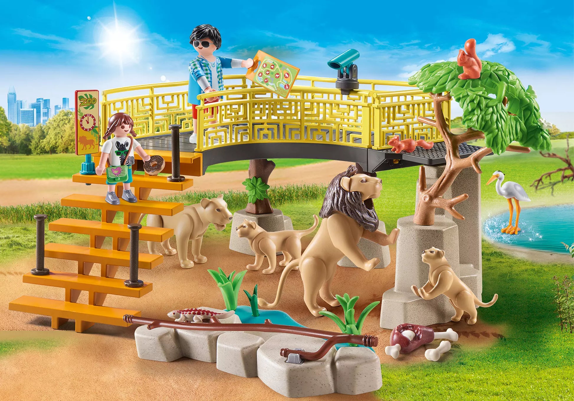 Playmobil 71192 Family Fun Promo Pack Löwen im Freigehege - plegobil