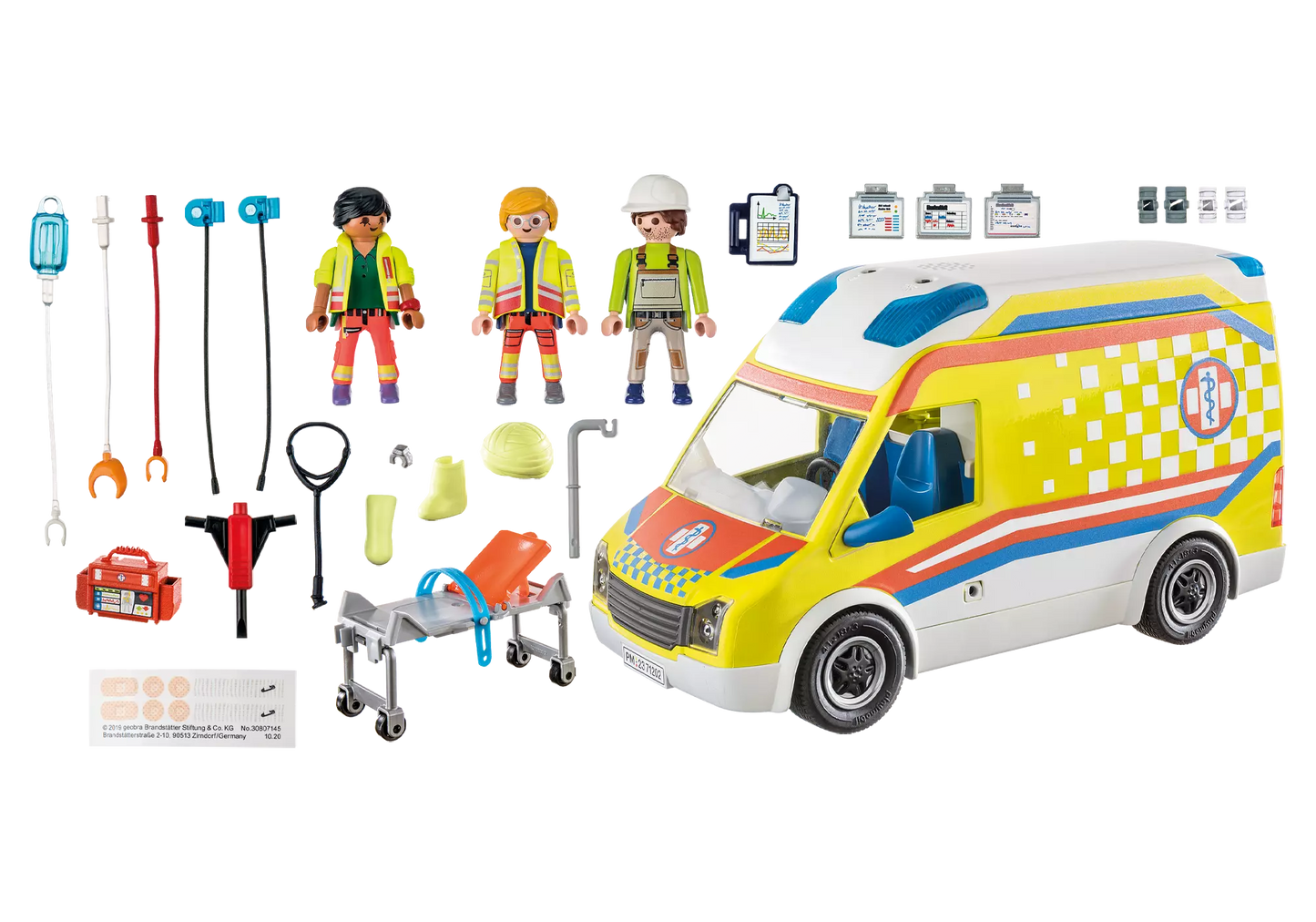 Playmobil 71202 City Life Rettungswagen mit Licht und Sound - plegobil