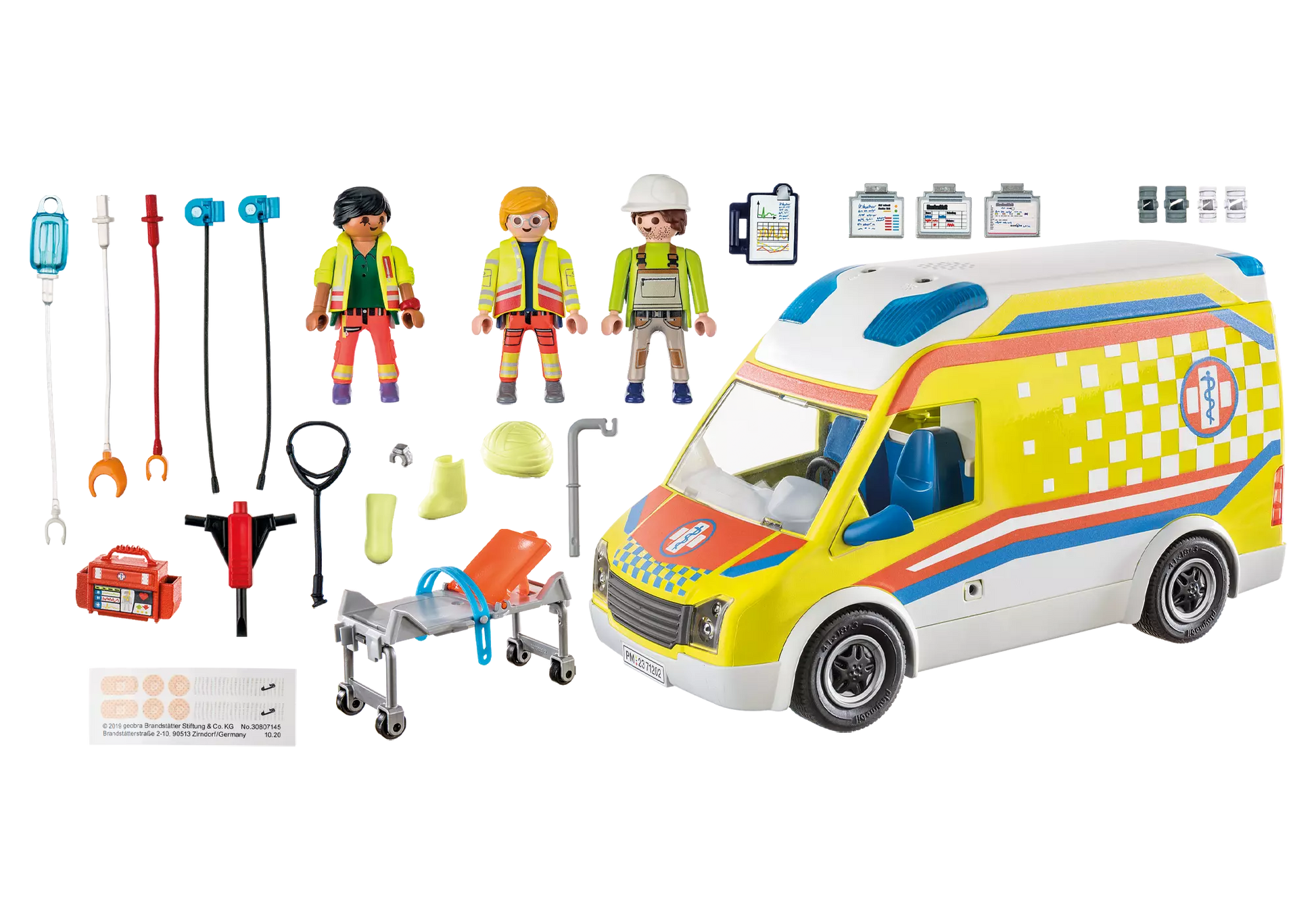 Playmobil 71202 City Life Rettungswagen mit Licht und Sound - plegobil