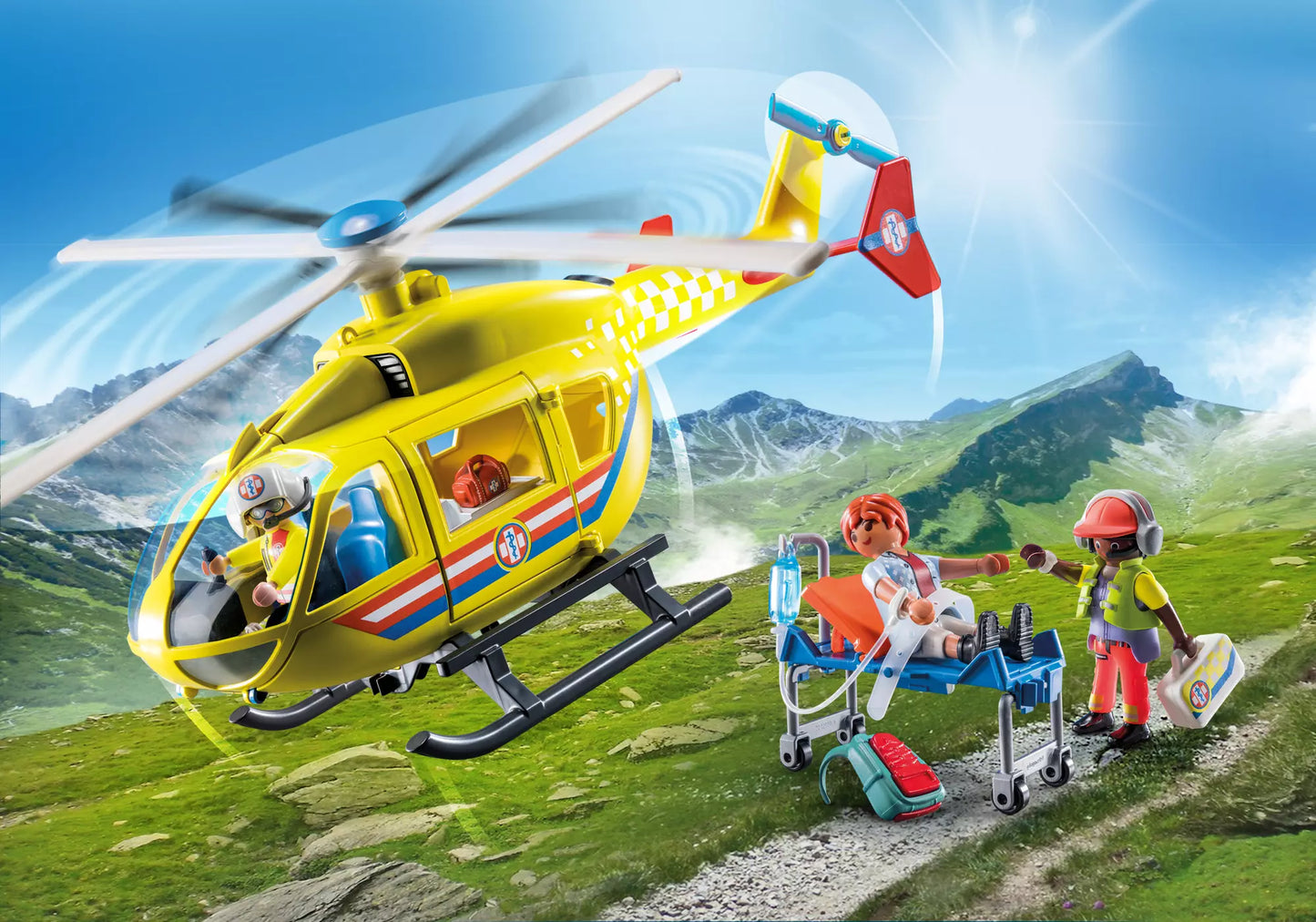 Playmobil 71203 City Life Rettungshelikopter - plegobil