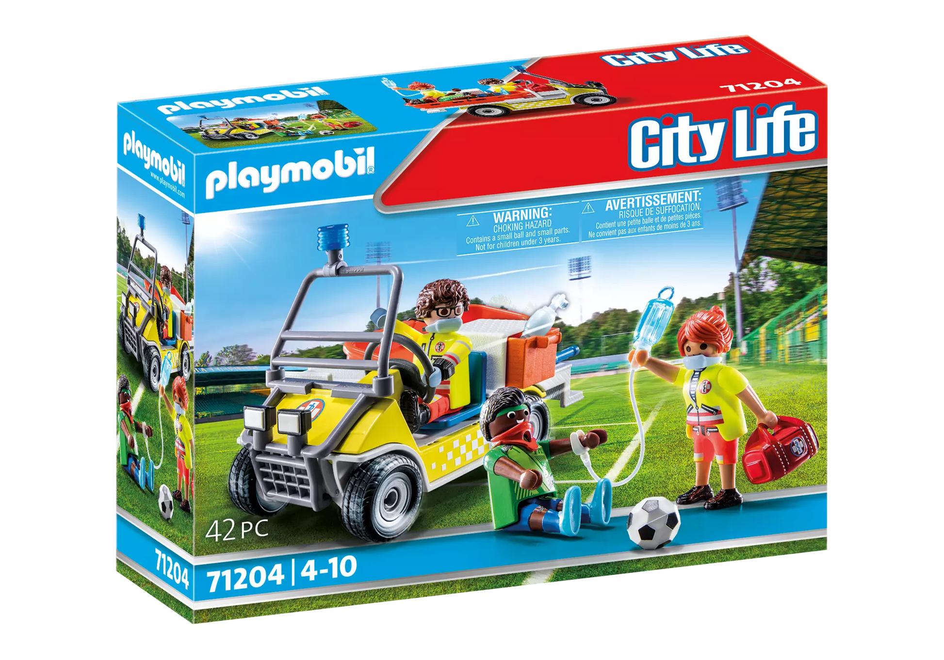 Playmobil 71204 City Life Rettungscaddy - plegobil