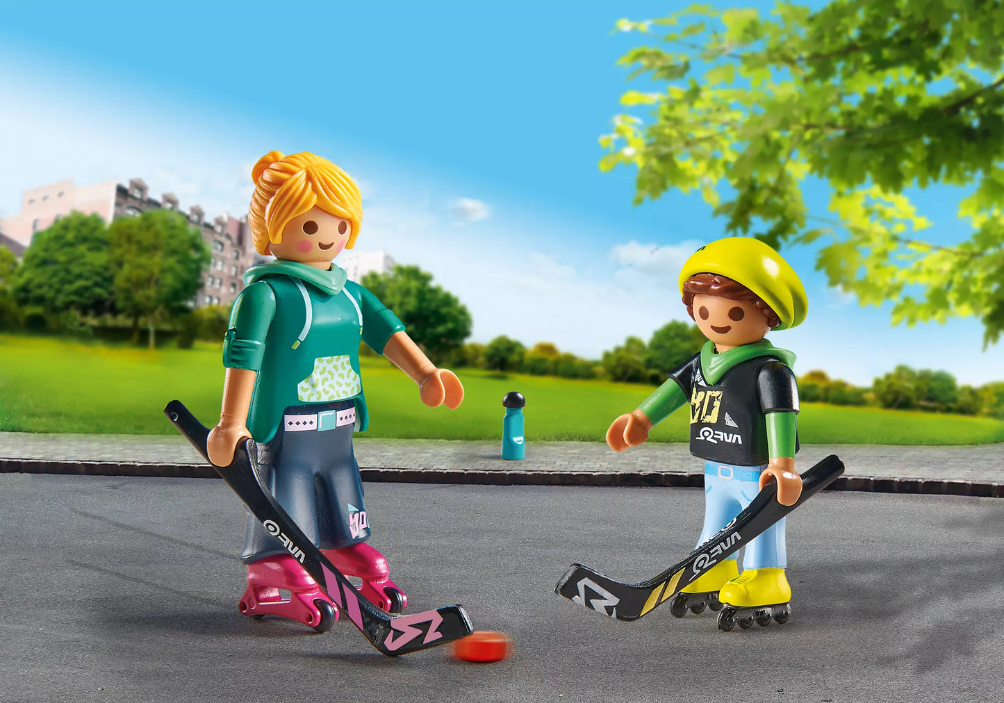 Playmobil 71209 City Life DuoPack Inline-Hockey - plegobil