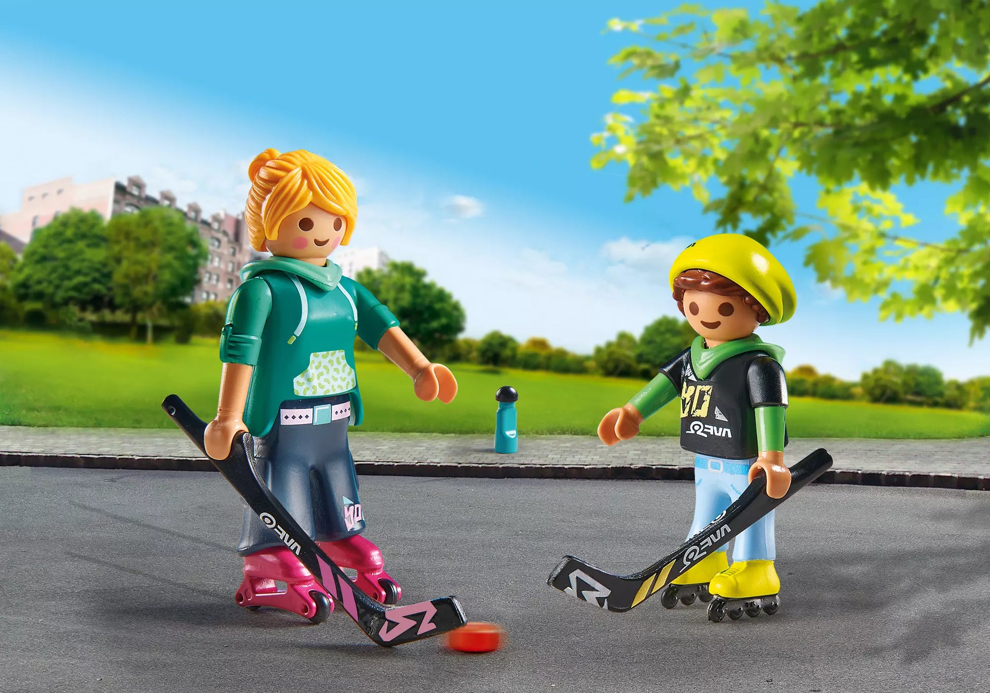 Playmobil 71209 City Life DuoPack Inline-Hockey - plegobil