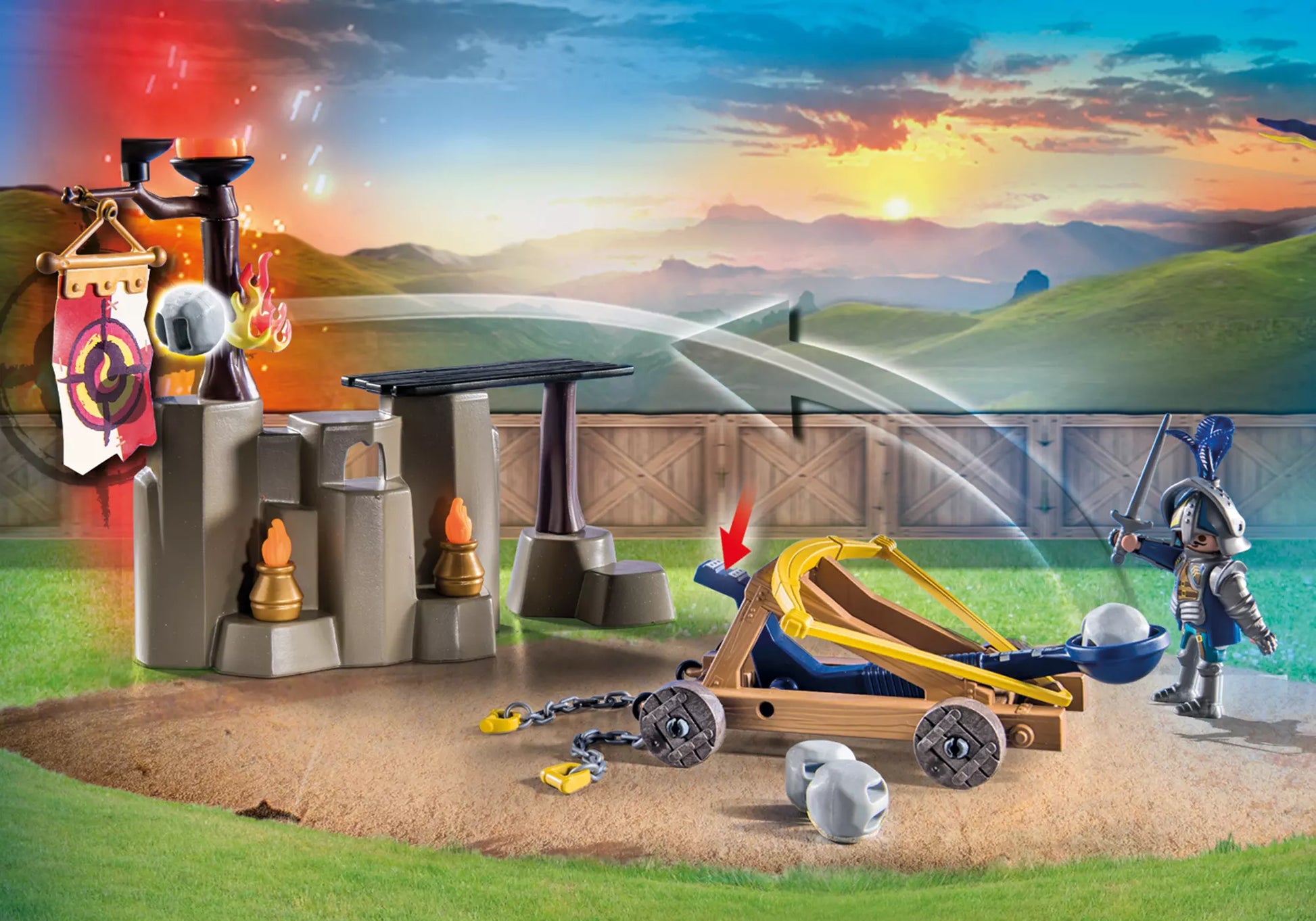 Playmobil 71210 Novelmore Turnierplatz - plegobil
