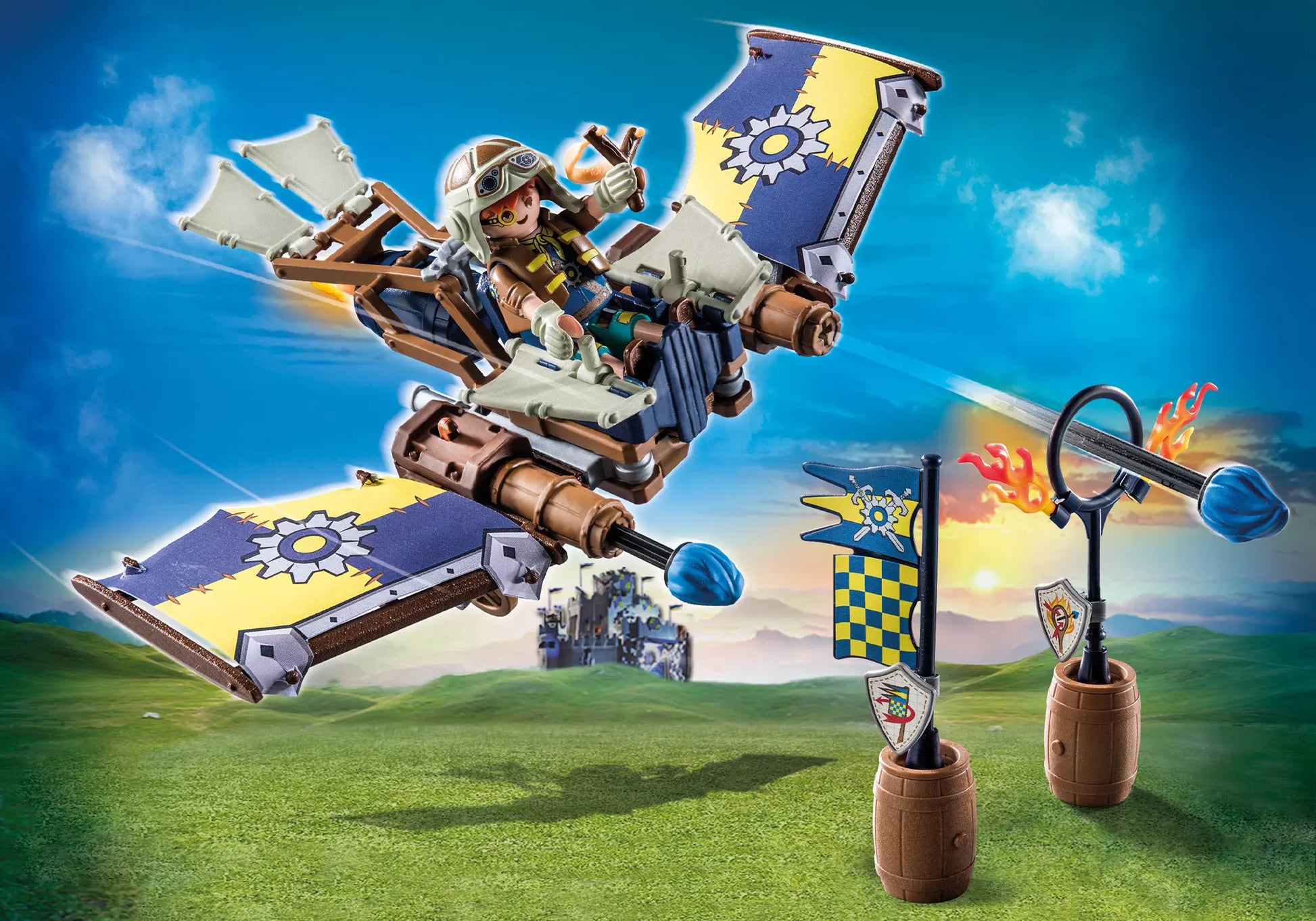 Playmobil 71211 Novelmore Darios Fluggleiter - plegobil
