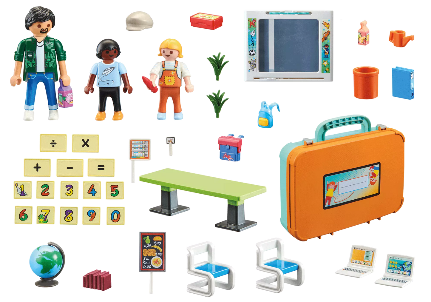 Playmobil 71216 City Life Lernkoffer Mathematik - plegobil
