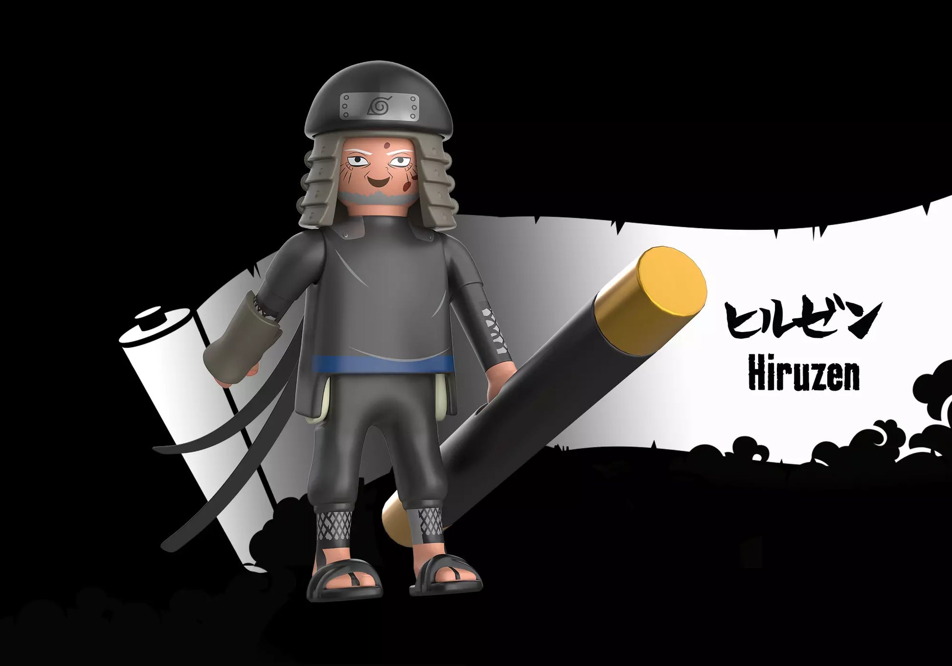 Playmobil 71227 Naruto Hiruzen - plegobil