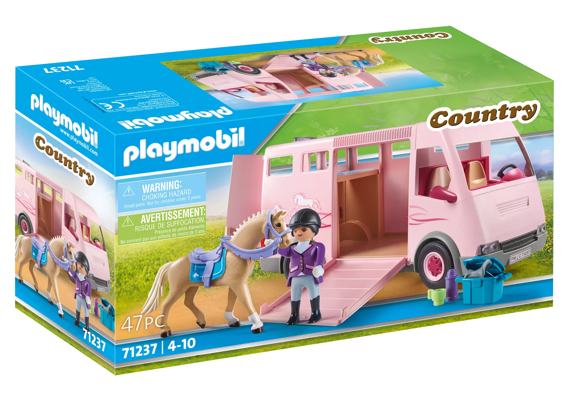 Playmobil 71237 Country Pferdetransporter - plegobil