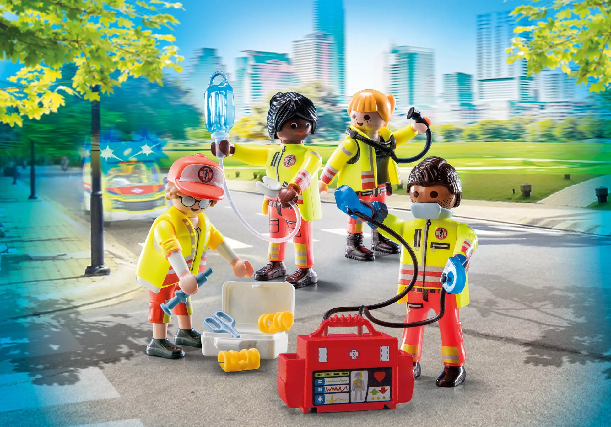 Playmobil 71244 City Life Rettungsteam - plegobil