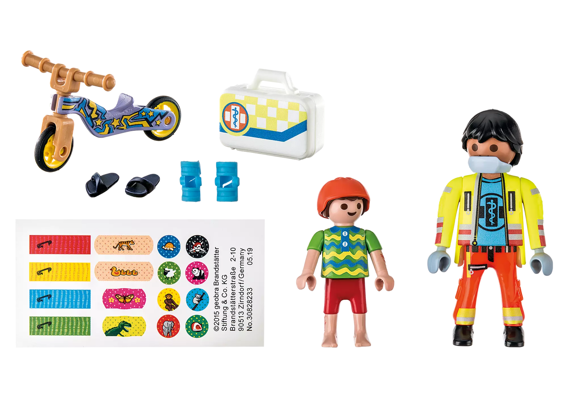 Playmobil 71245 City Life Sanitäter mit Patient - plegobil