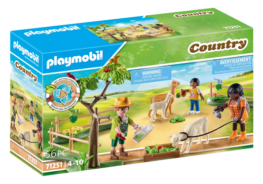 Playmobil 71251 Country Alpaka-Wanderung - plegobil