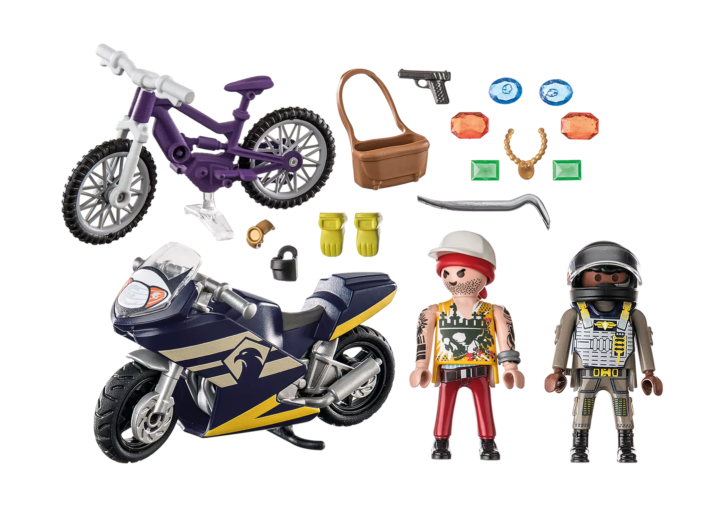 Playmobil 71255 City Action Starter Pack SEK und Juwelendieb - plegobil