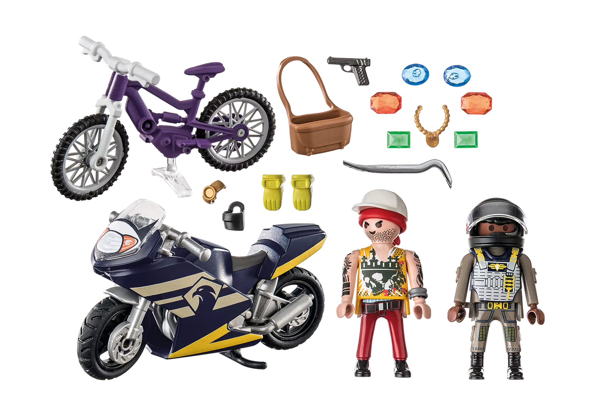 Playmobil 71255 City Action Starter Pack SEK und Juwelendieb - plegobil