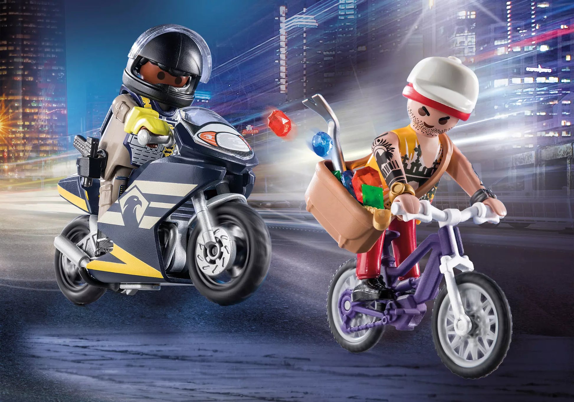 Playmobil 71255 City Action Starter Pack SEK und Juwelendieb - plegobil