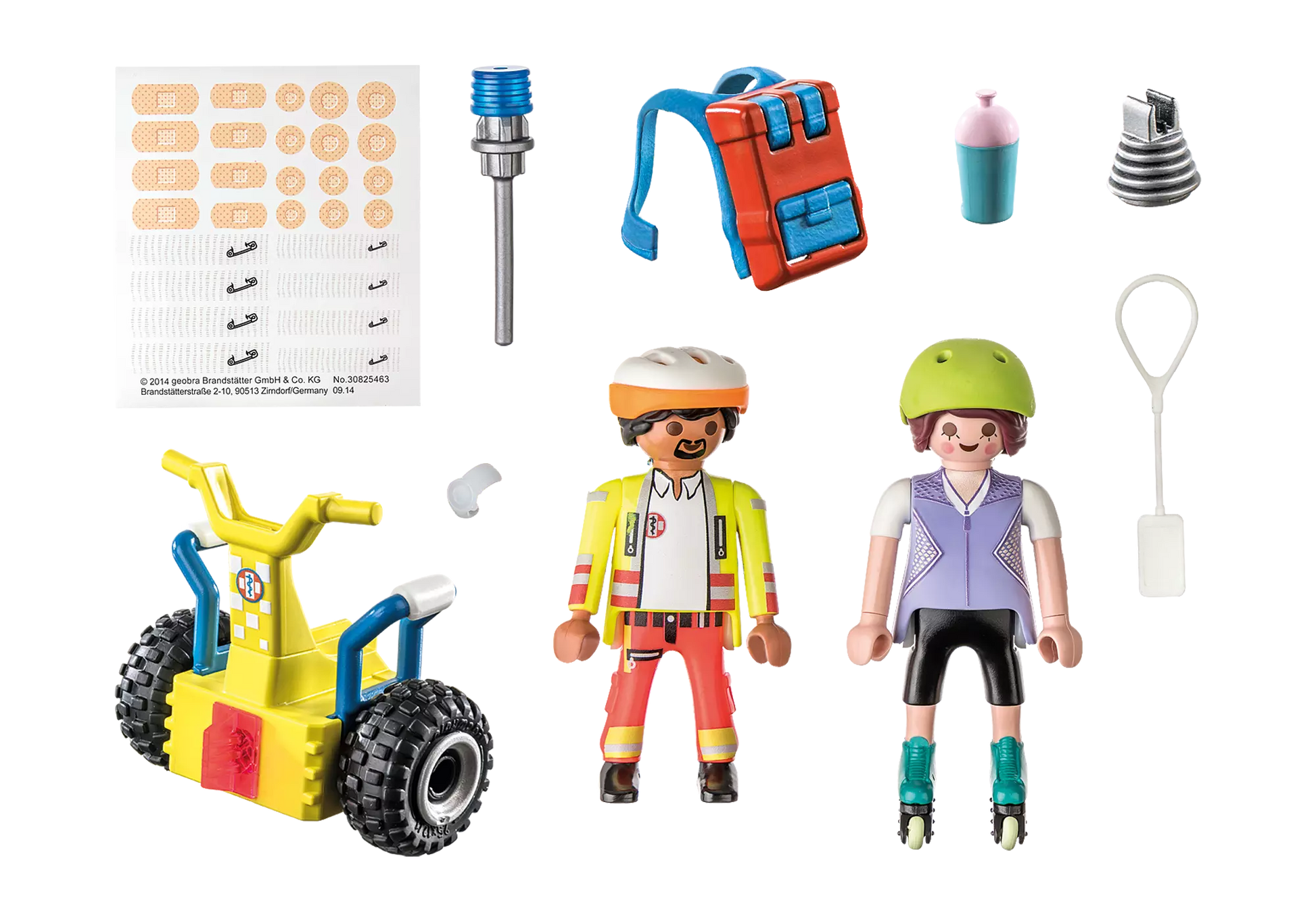 Playmobil 71257 City Life Starter Pack Rettung mit Balance-Racer - plegobil