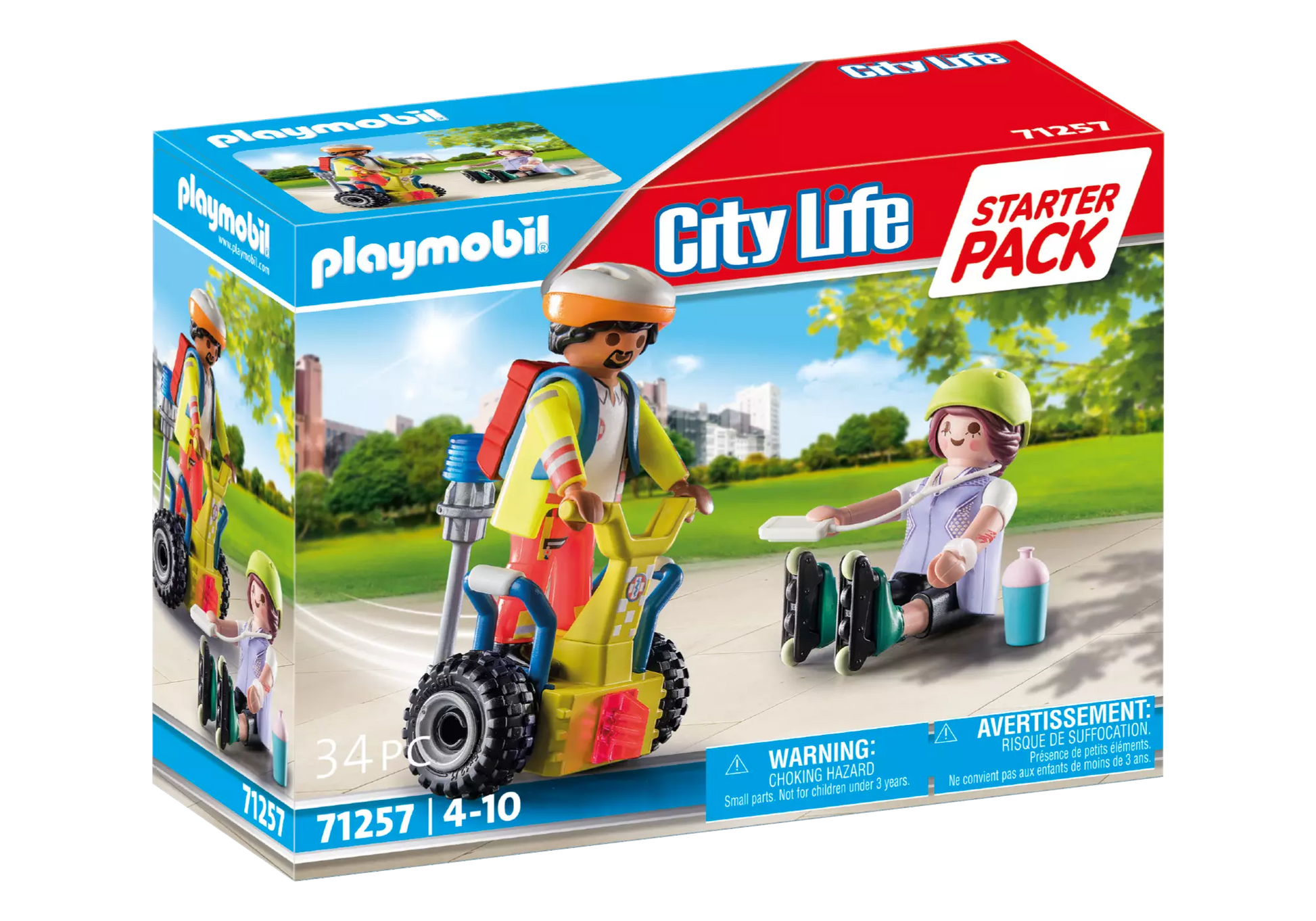 Playmobil 71257 City Life Starter Pack Rettung mit Balance-Racer - plegobil