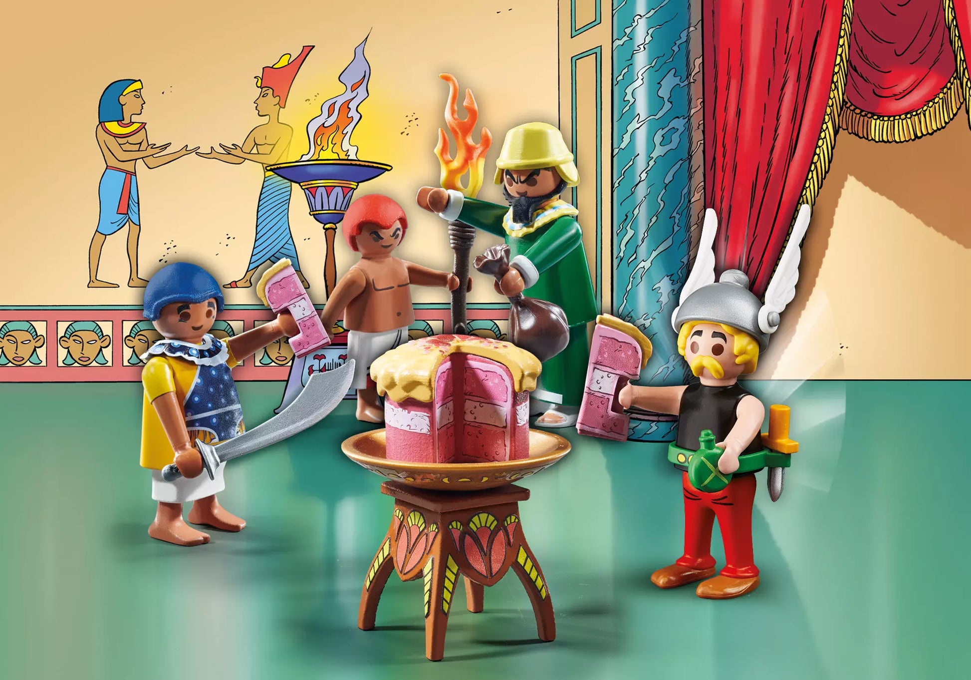 Playmobil 71269 Asterix Pyradonis vergiftete Torte - plegobil