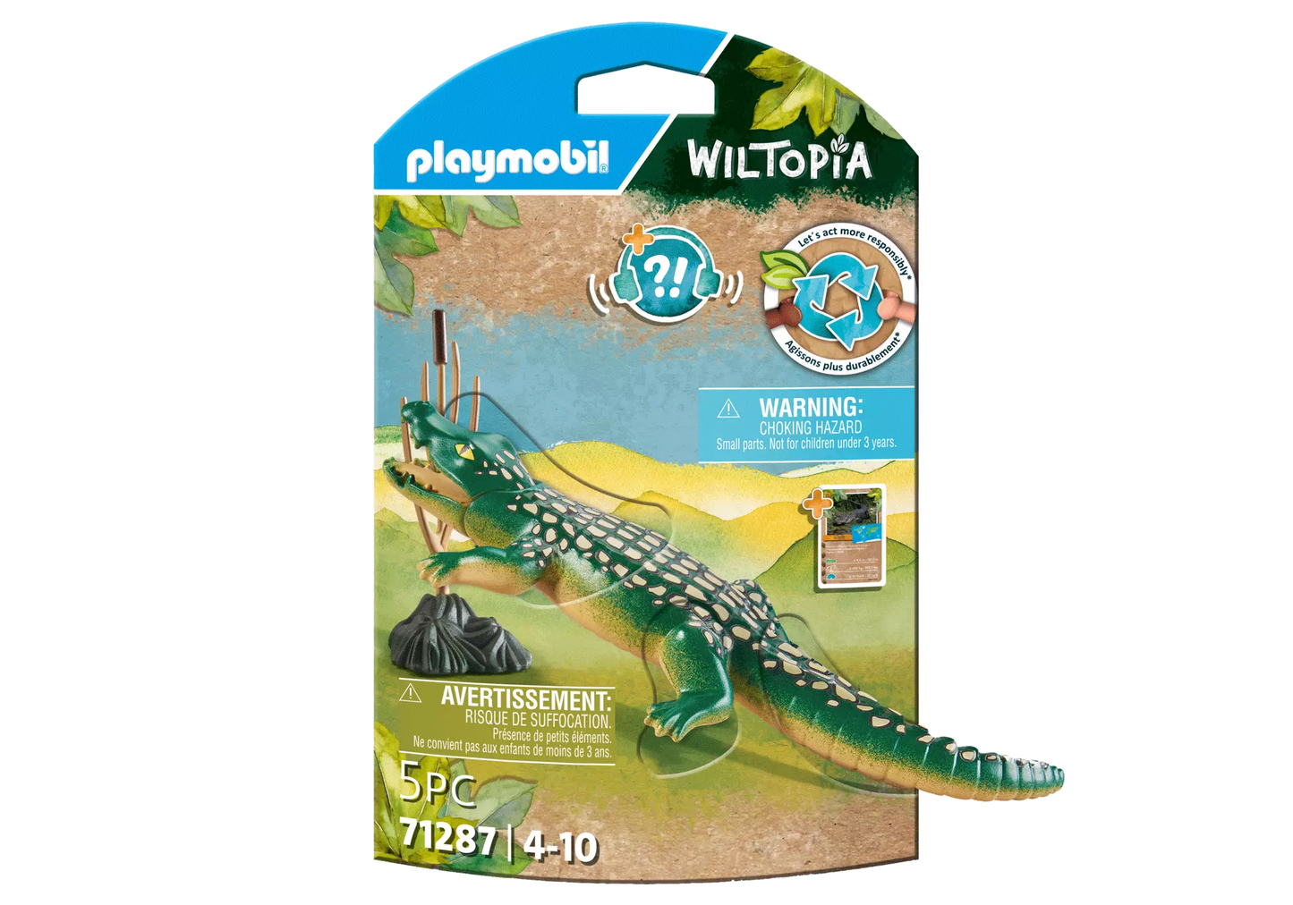 Playmobil 71287 Wiltopia Alligator - plegobil