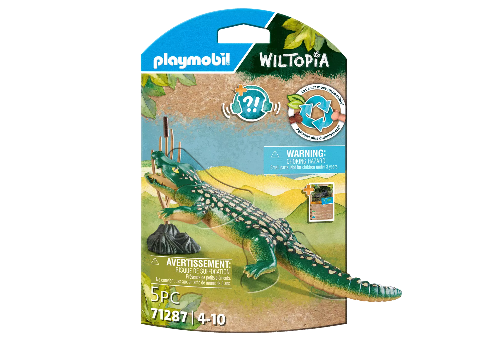 Playmobil 71287 Wiltopia Alligator - plegobil