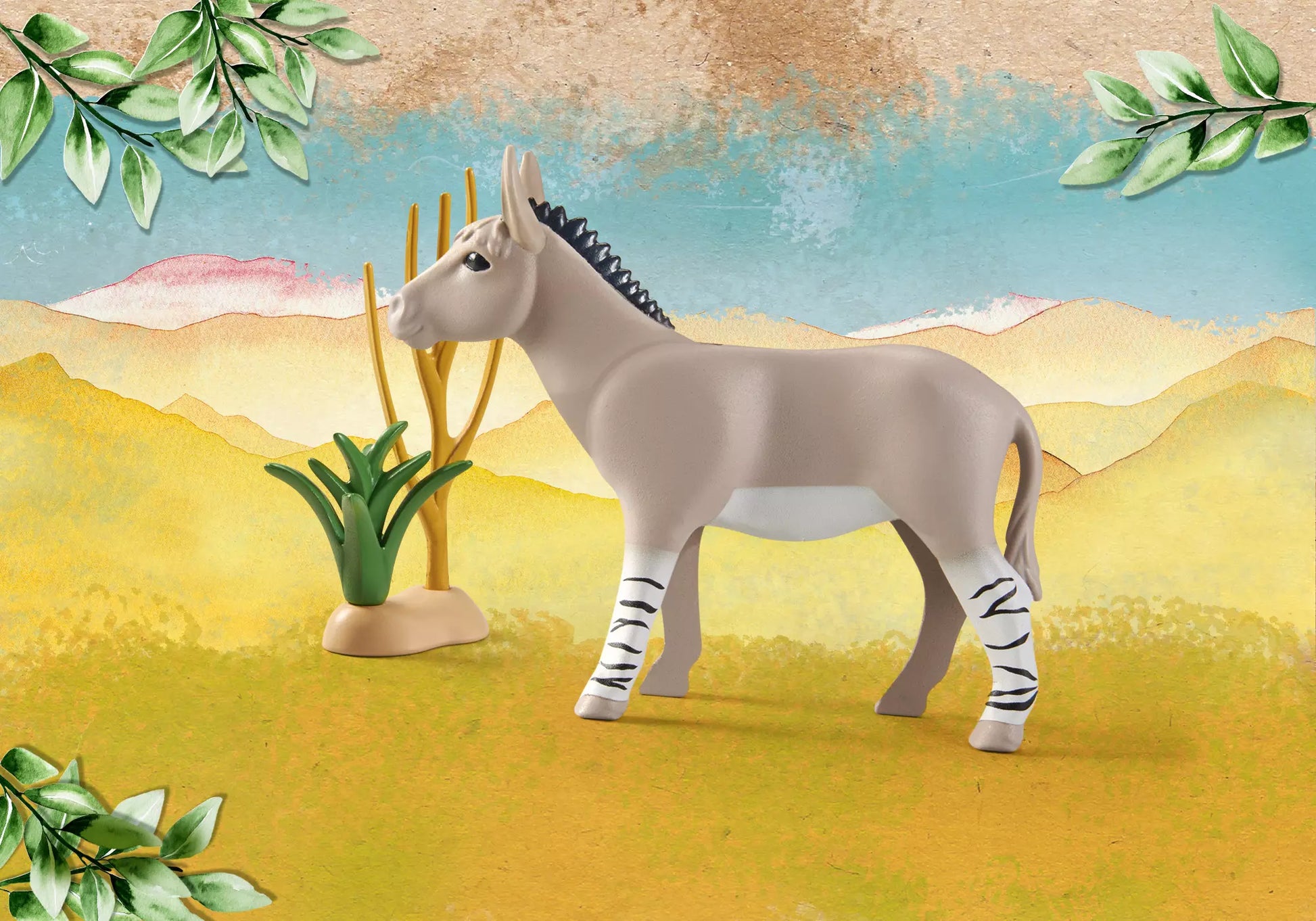 Playmobil 71289 Wiltopia Afrikanischer wilder Esel - plegobil