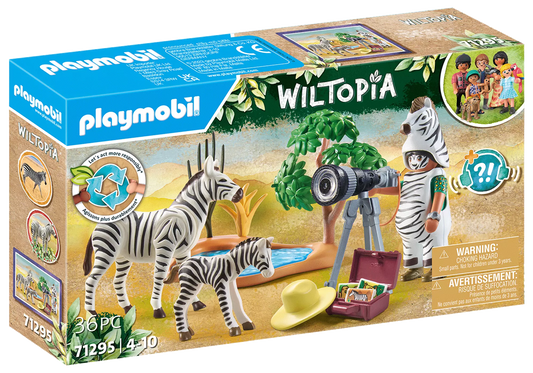 Playmobil 71295 Wiltopia Unterwegs mit der Tierfotografin - plegobil
