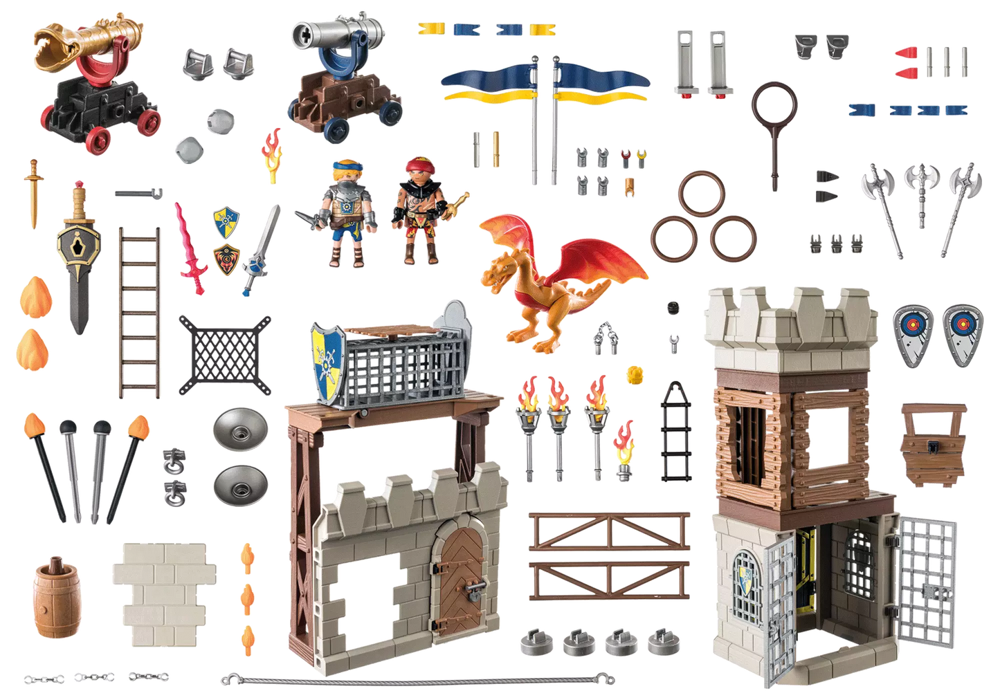 Playmobil 71298 Novelmore vs. Burnham Raiders - Turnierarena - plegobil