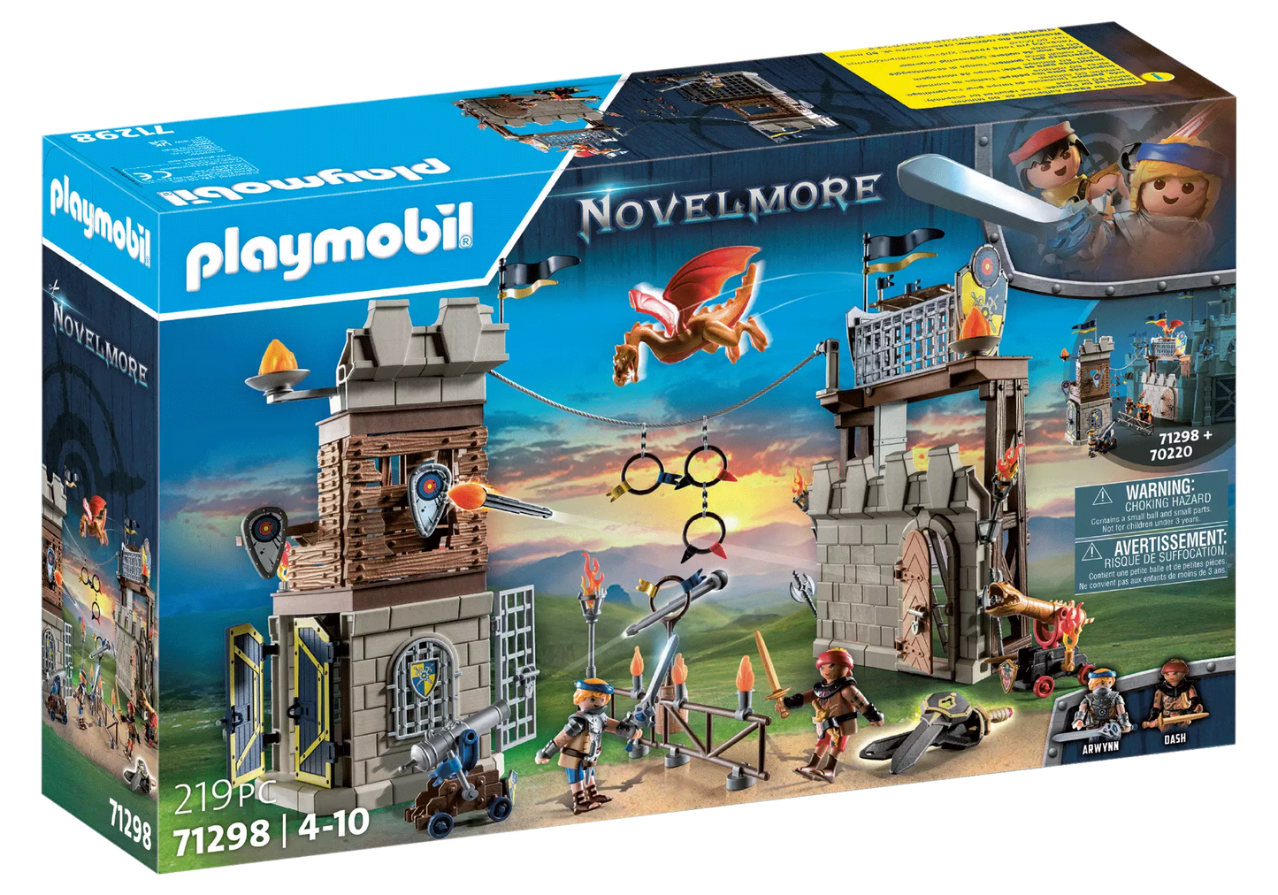 Playmobil 71298 Novelmore vs. Burnham Raiders - Turnierarena - plegobil